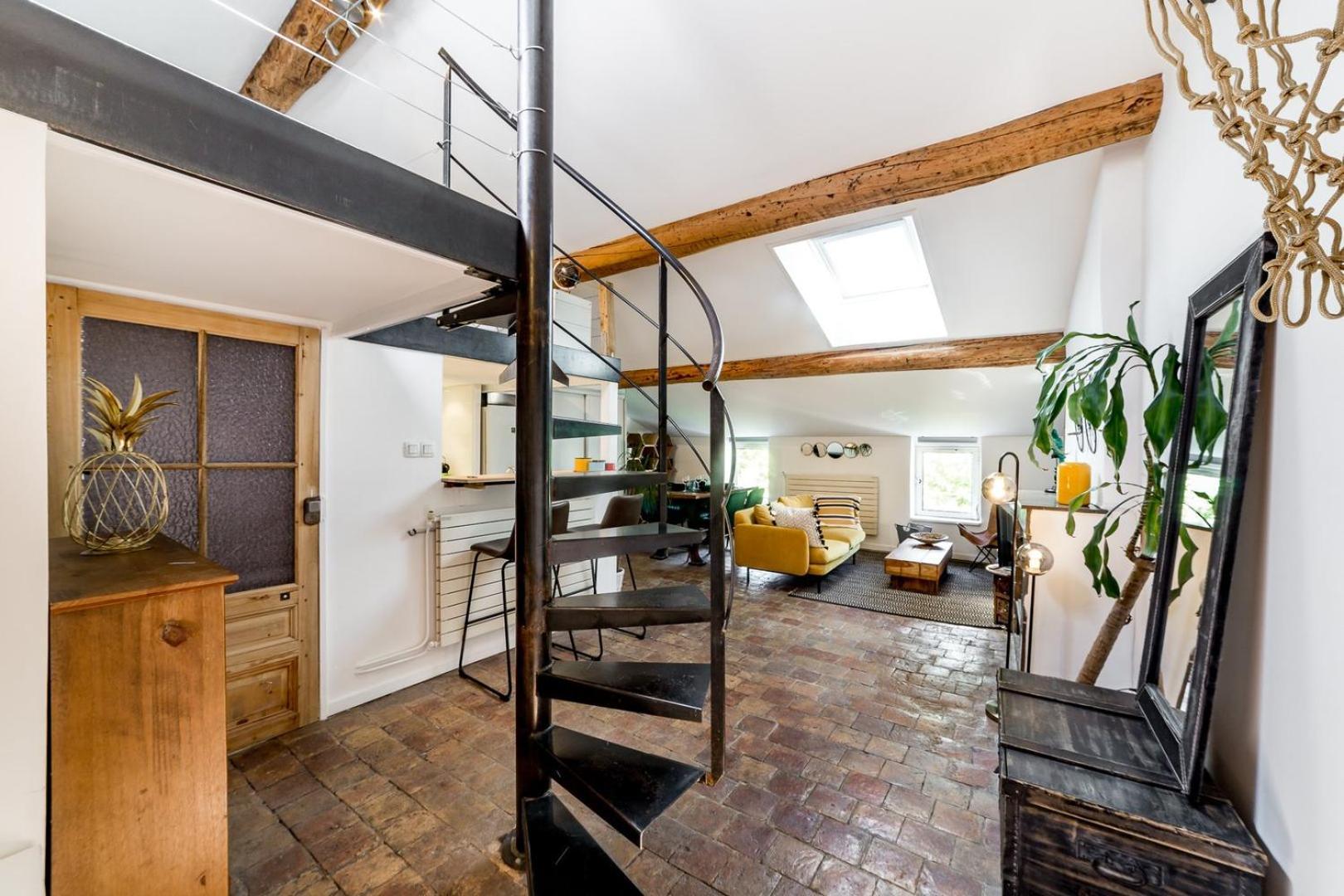 Le Loft Des Artistes De La Croix-Rousse Ail Apartment Lyon Exterior photo